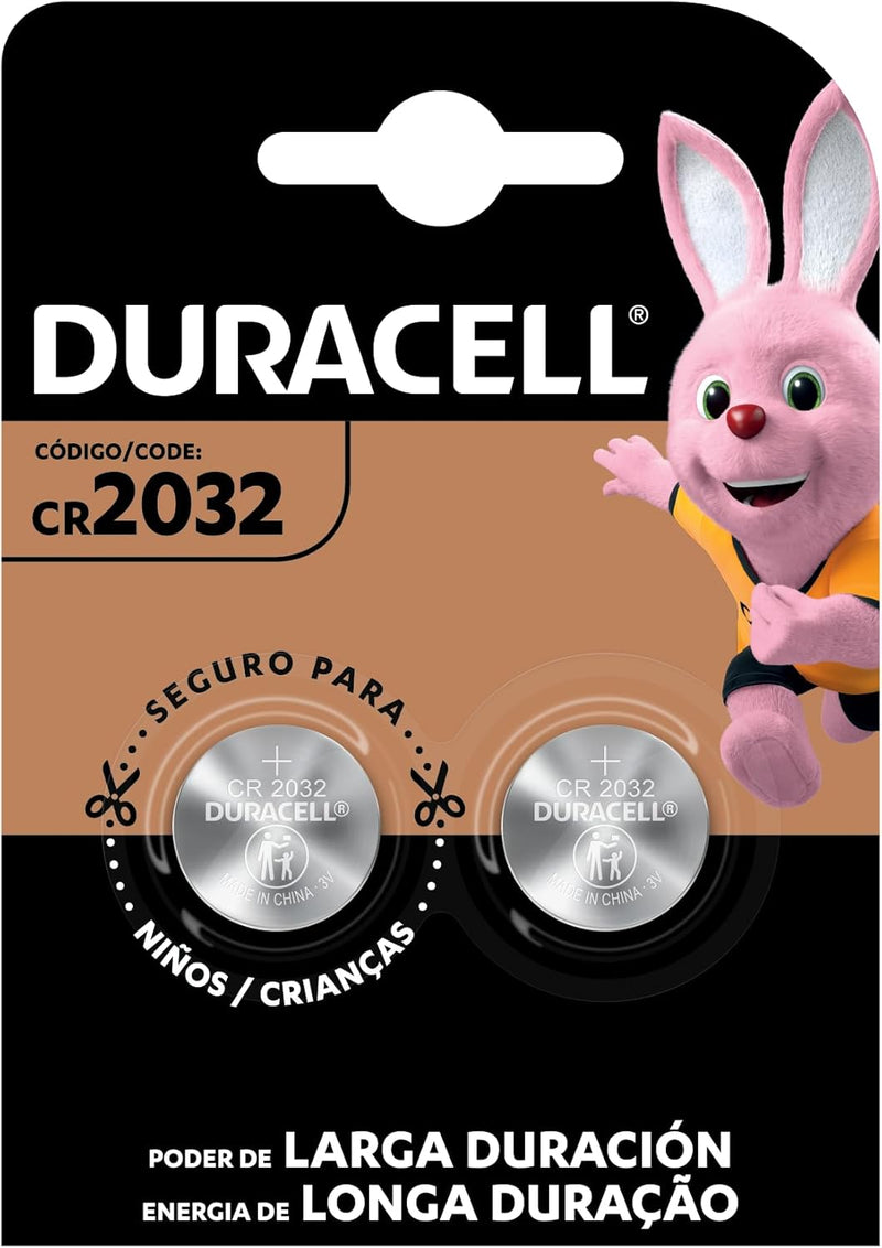 Duracell Pilha Moeda Cr 2032 Duracell Com 2 Unidades