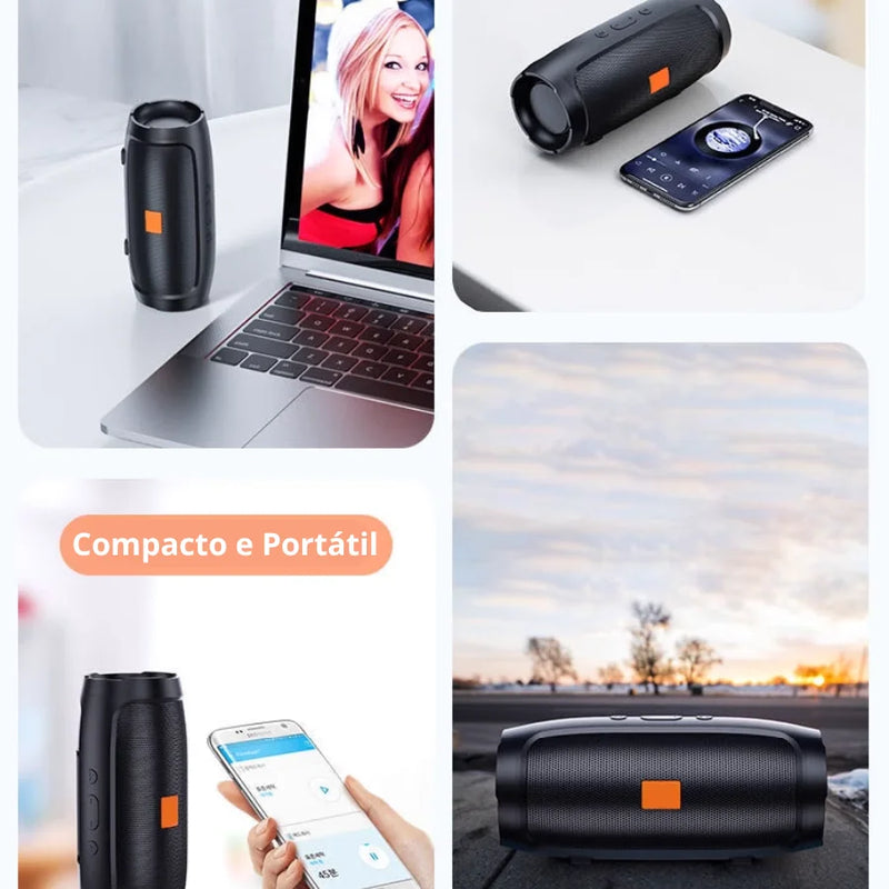 Charge Mini 3 + Portable Speaker with Bluetooth Radio Hi-Fi Wireless