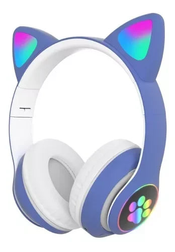 Cat Ear Bluetooth 5.0 Headphone with LED Light