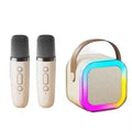 Portable Wireless Bluetooth Karaoke Speaker with 2 Microphones