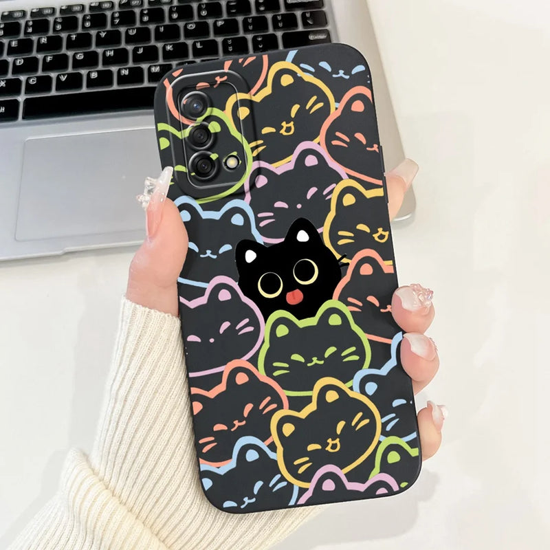 Soft TPU Phone Case with Pattern for Oppo A74 4G, Oppo Reno6 Lite, OppoA74, OppoA95