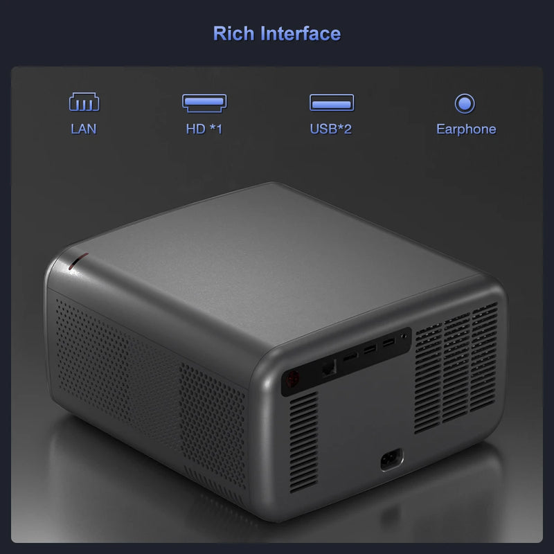 Touyinger Q12W pro 2800ANSI Full HD 4K Dual Screen Projector