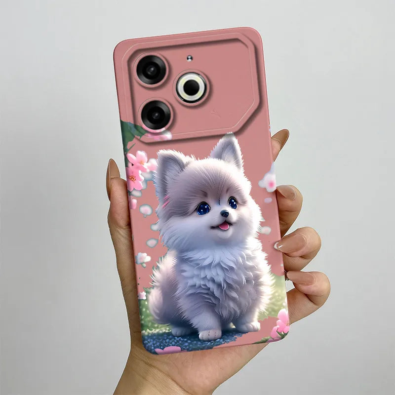 Soft TPU Silicone Protective Case for Tecno Pova 6 Neo POVA6NEO