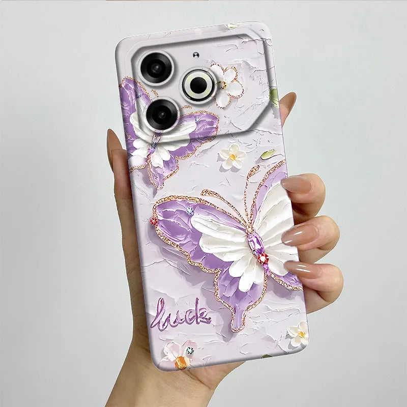 Soft TPU Silicone Protective Case for Tecno Pova 6 Neo POVA6NEO