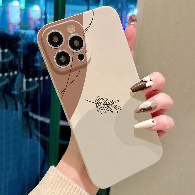 Phone Case for iPhone 17 Air 16 15 14 11 Pro Max 16E 12 13 Pro 7 8 15 16 Plus SE2,