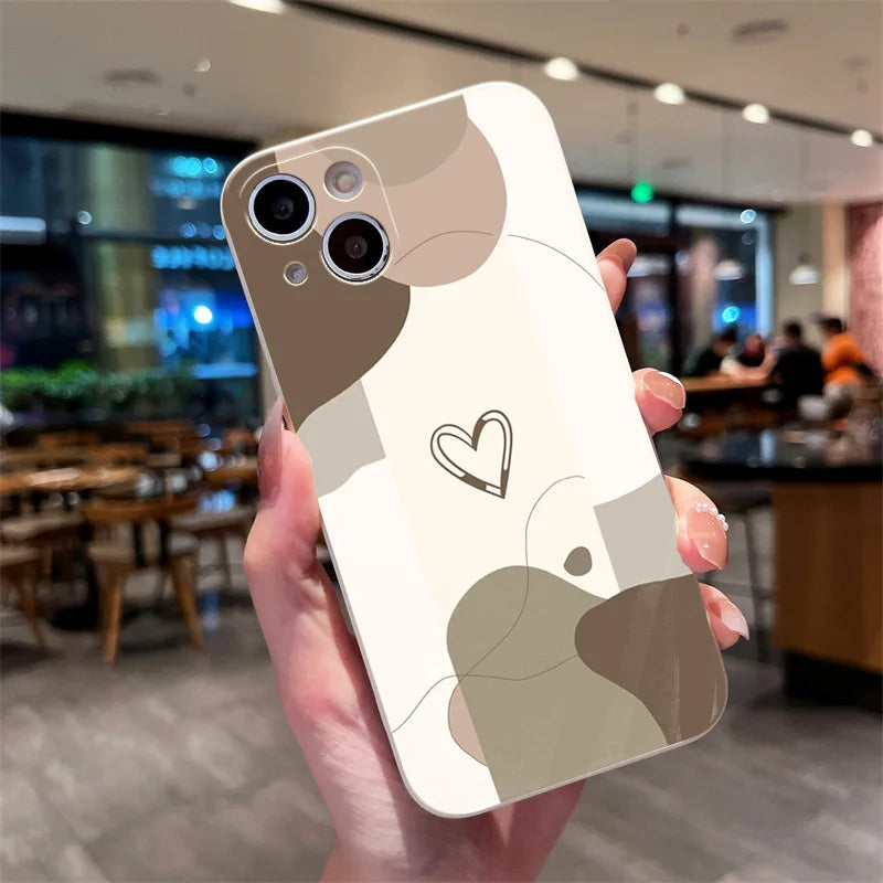 Phone Case for iPhone 17 Air 16 15 14 11 Pro Max 16E 12 13 Pro 7 8 15 16 Plus SE2,