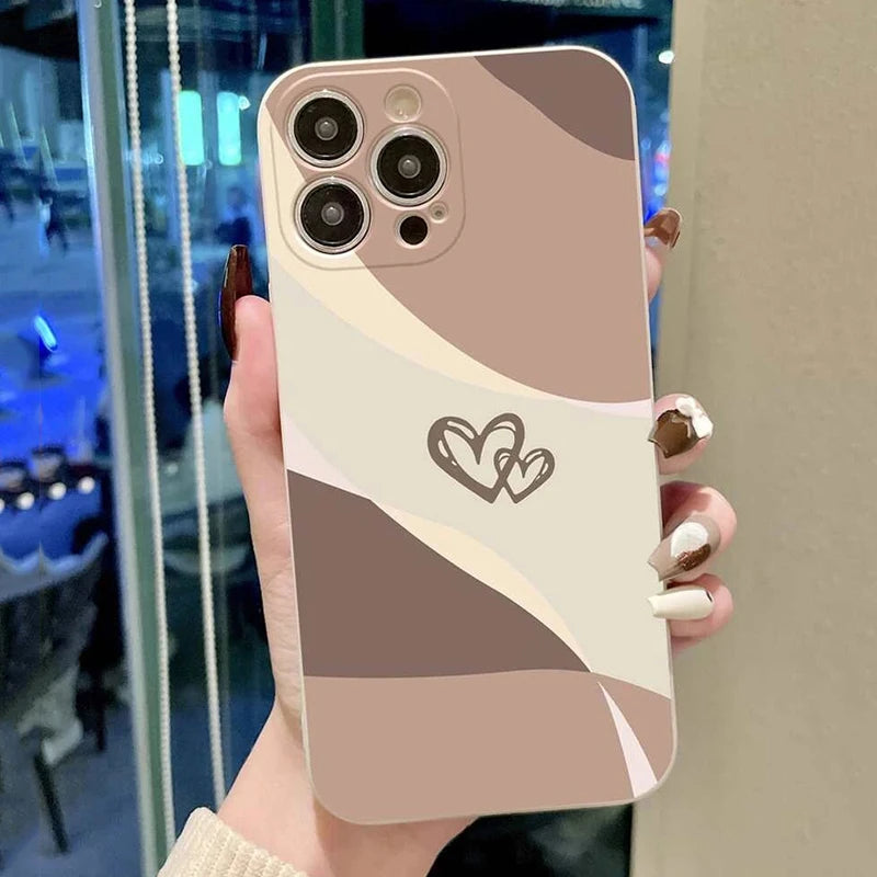 Phone Case for iPhone 17 Air 16 15 14 11 Pro Max 16E 12 13 Pro 7 8 15 16 Plus SE2,