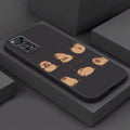 Soft black cell phone case from Capa em Capivara