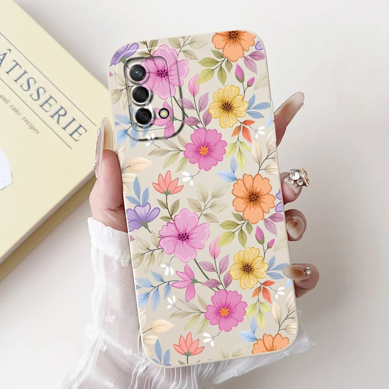 Soft TPU Phone Case with Pattern for Oppo A74 4G, Oppo Reno6 Lite, OppoA74, OppoA95