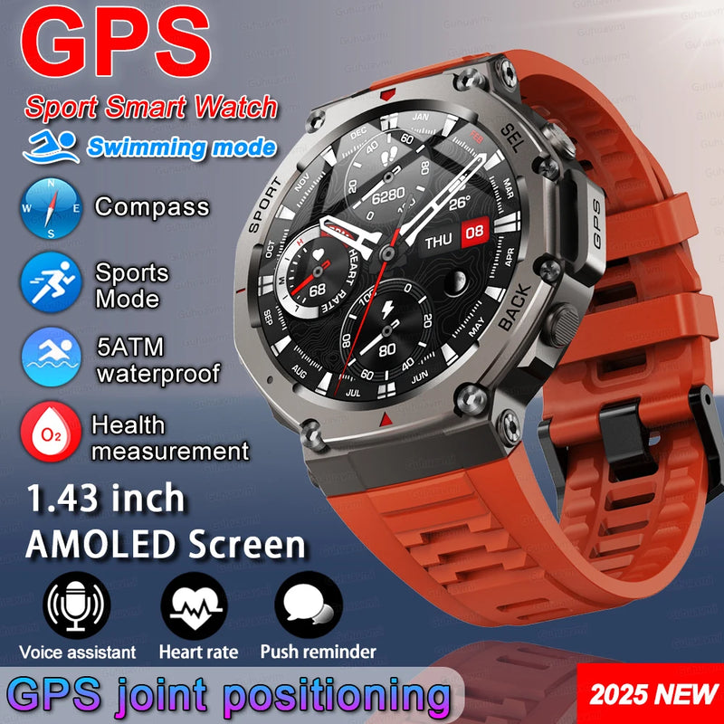T-Rex 3 Ultra GPS Smartwatch, Waterproof