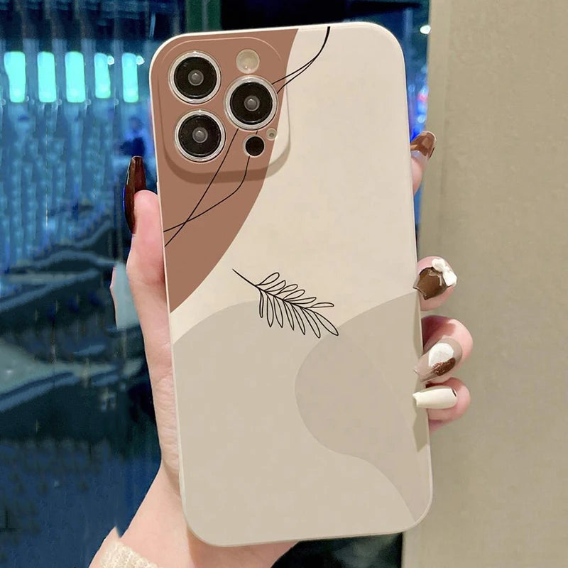 Phone Case for iPhone 17 Air 16 15 14 11 Pro Max 16E 12 13 Pro 7 8 15 16 Plus SE2,
