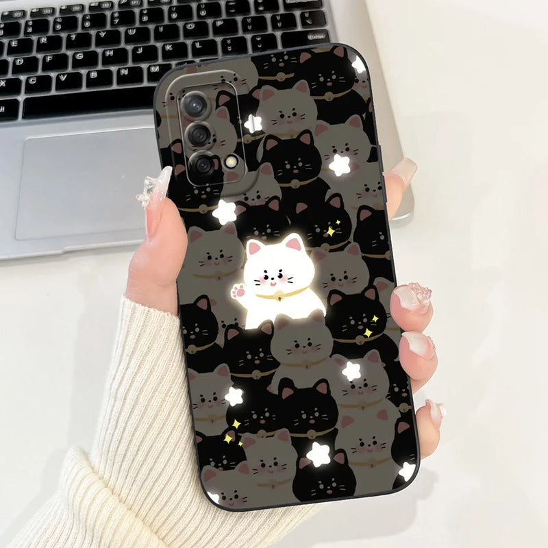 Soft TPU Phone Case with Pattern for Oppo A74 4G, Oppo Reno6 Lite, OppoA74, OppoA95