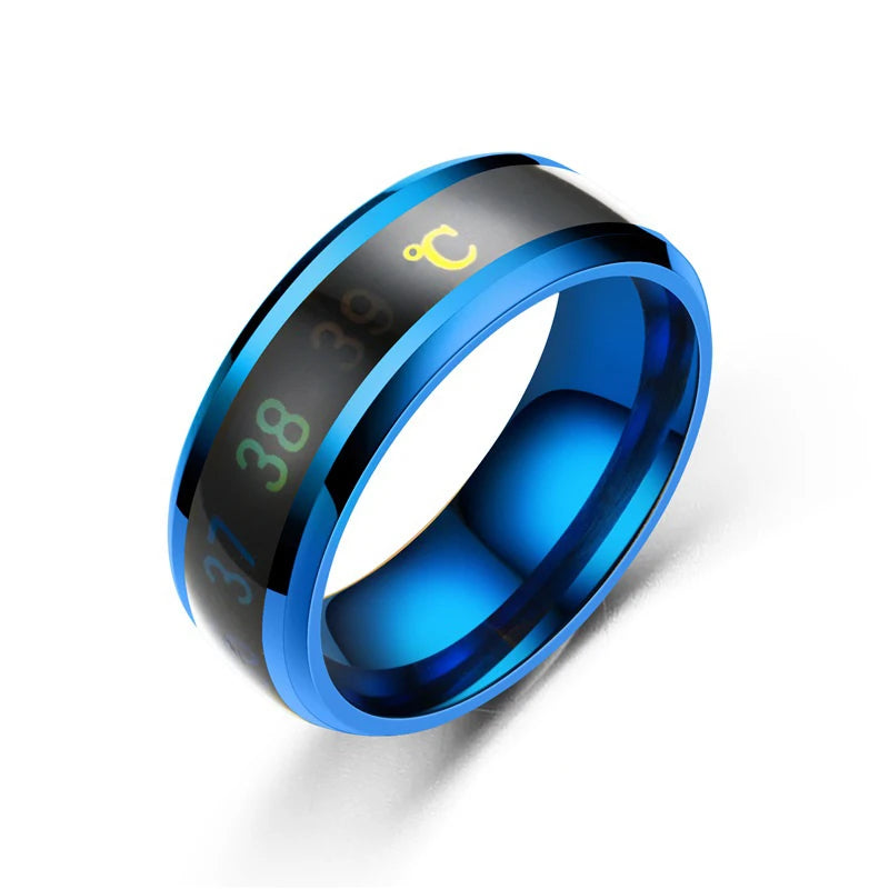Multifunctional stainless steel smart ring, waterproof jewelry 