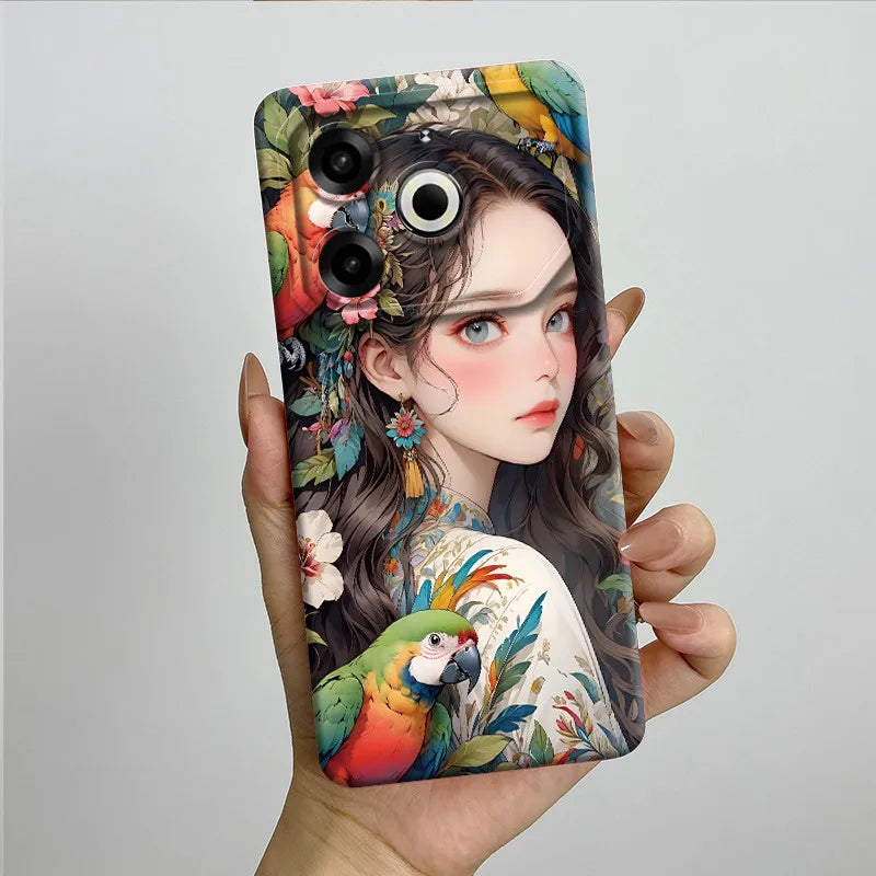 Soft TPU Silicone Protective Case for Tecno Pova 6 Neo POVA6NEO