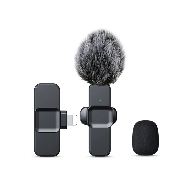 SNZIYAG K10 Wireless Lavalier Portable Audio Video Recording Microphone.