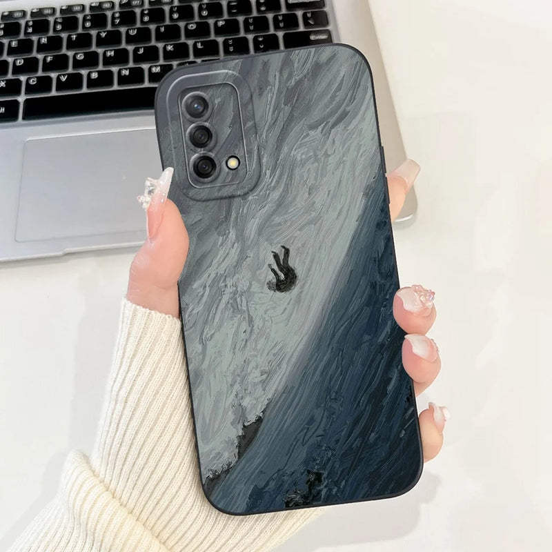Soft TPU Phone Case with Pattern for Oppo A74 4G, Oppo Reno6 Lite, OppoA74, OppoA95