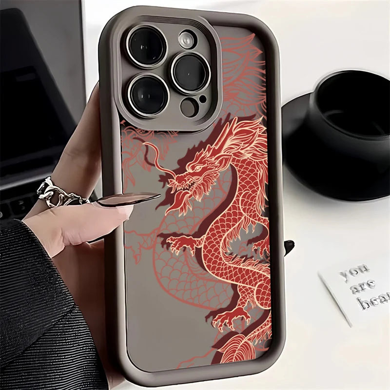 East Dragon Luxury Soft Phone Case