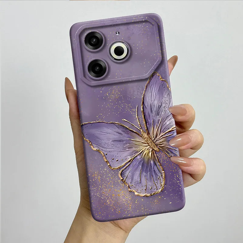 Soft TPU Silicone Protective Case for Tecno Pova 6 Neo POVA6NEO