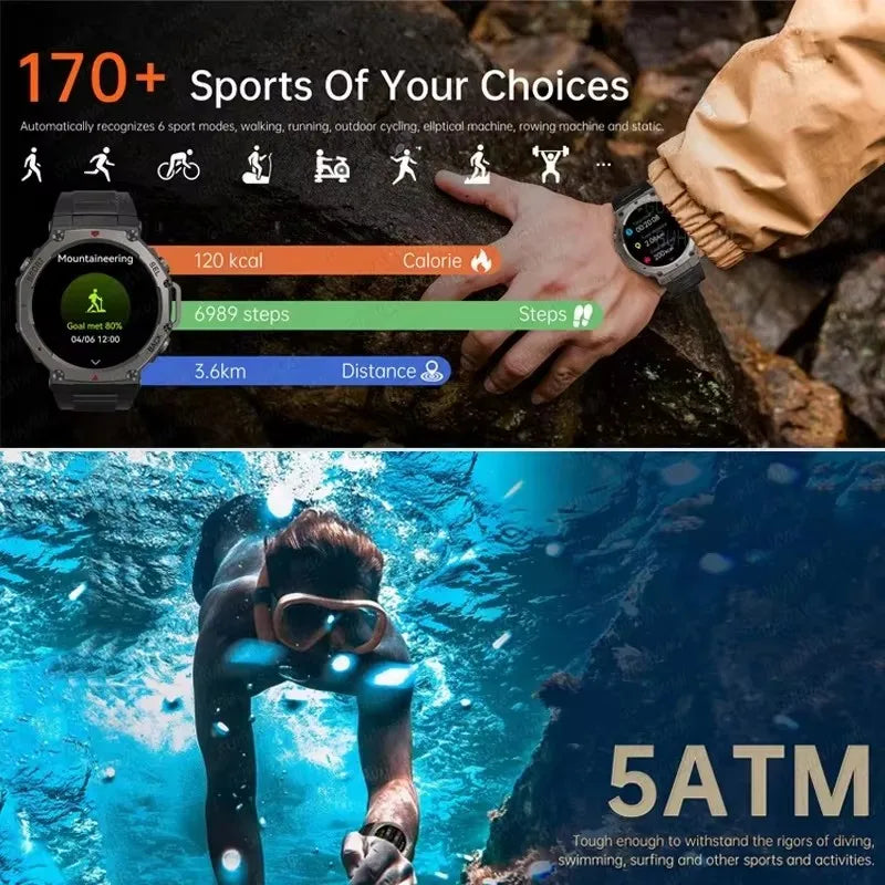 T-Rex 3 Ultra GPS Smartwatch, Waterproof