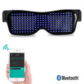 programmable LED party glasses with app control DIY text