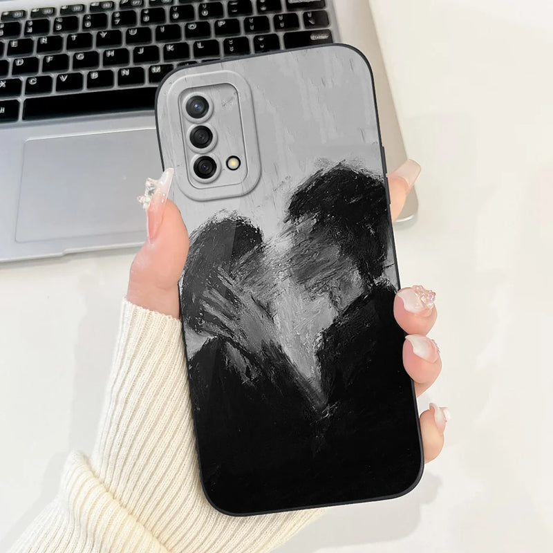 Soft TPU Phone Case with Pattern for Oppo A74 4G, Oppo Reno6 Lite, OppoA74, OppoA95