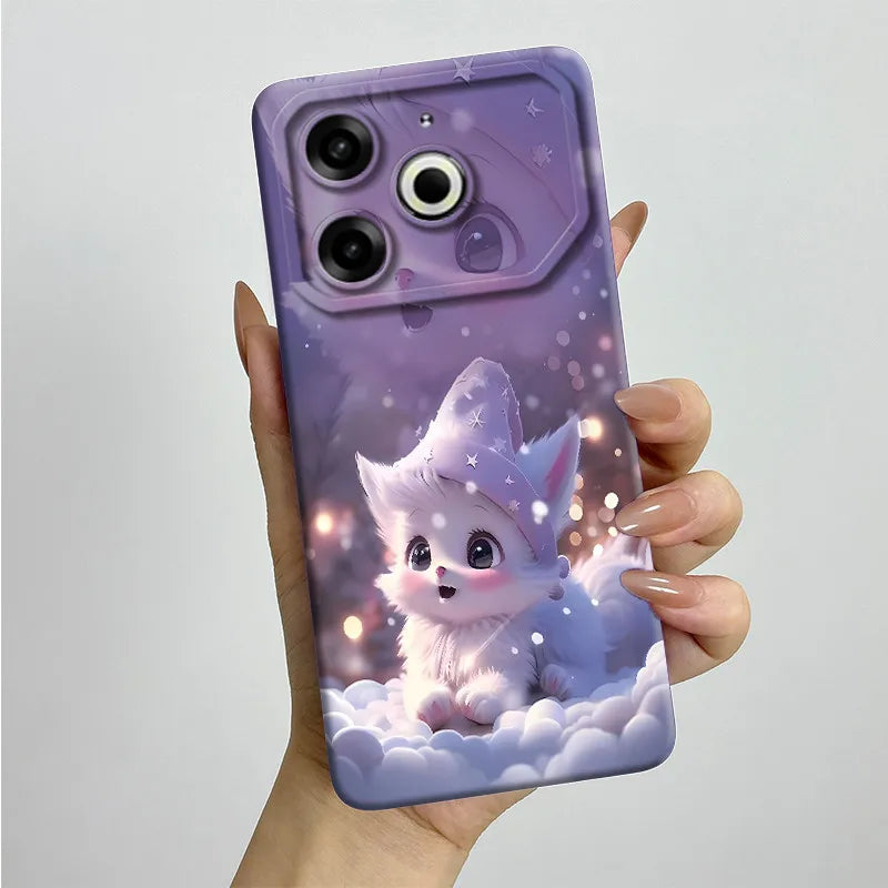 Soft TPU Silicone Protective Case for Tecno Pova 6 Neo POVA6NEO