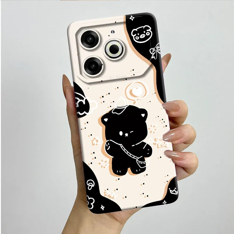 Soft TPU Silicone Protective Case for Tecno Pova 6 Neo POVA6NEO