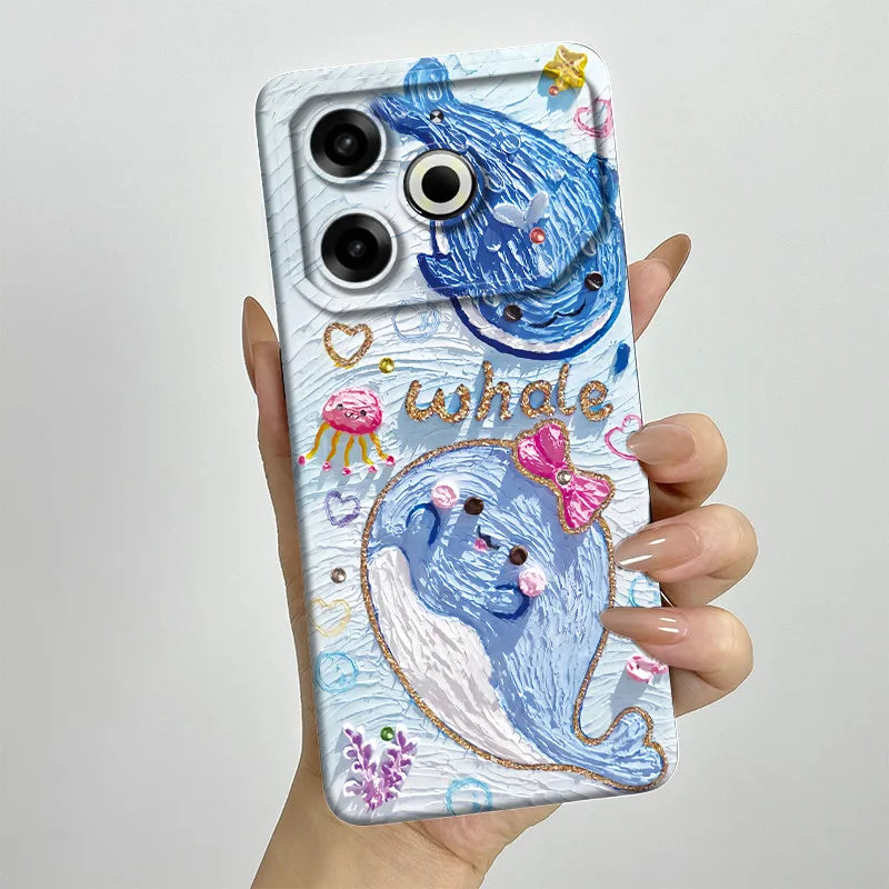 Soft TPU Silicone Protective Case for Tecno Pova 6 Neo POVA6NEO