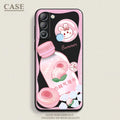 Soft silicone case with butterfly, stars and floral