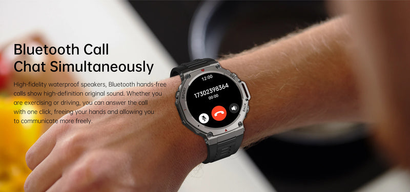 T-Rex 3 Ultra GPS Smartwatch, Waterproof