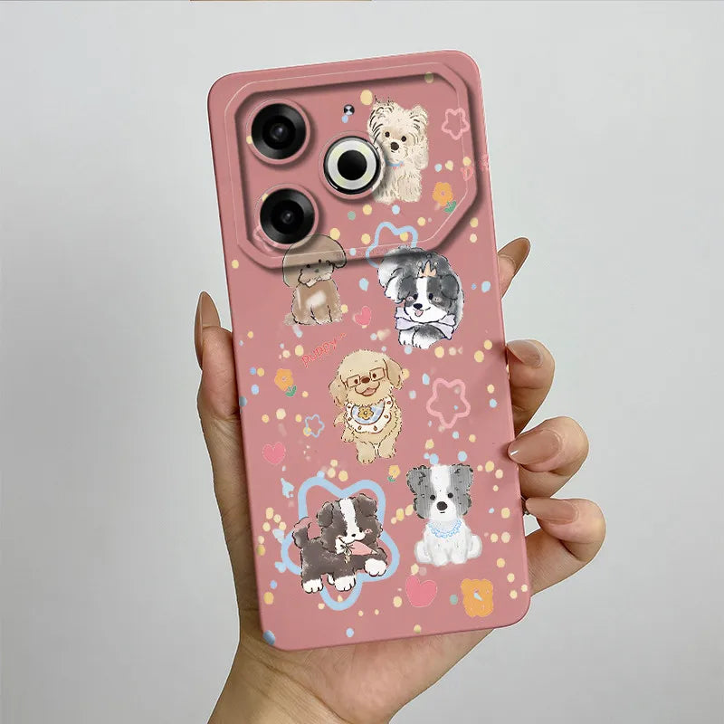 Soft TPU Silicone Protective Case for Tecno Pova 6 Neo POVA6NEO