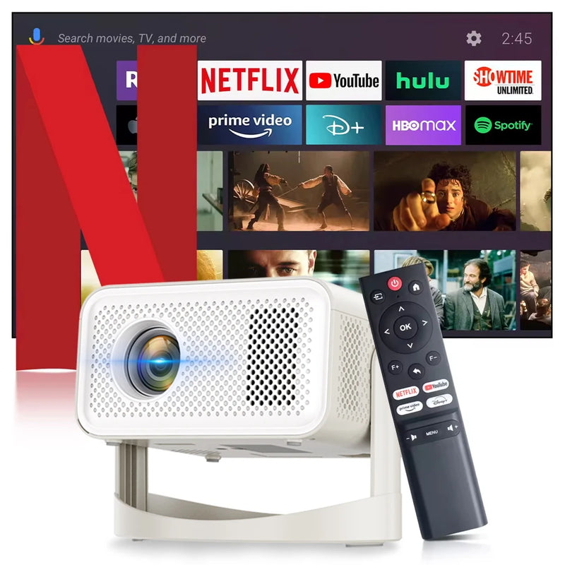 Projector Mini Portable LED Video Android11 ​​WIFI6 For 1080P 4K Cinema Projector New