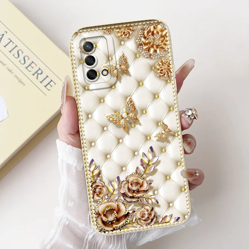 Soft TPU Phone Case with Pattern for Oppo A74 4G, Oppo Reno6 Lite, OppoA74, OppoA95