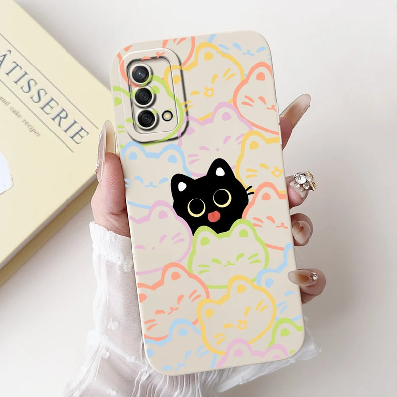 Soft TPU Phone Case with Pattern for Oppo A74 4G, Oppo Reno6 Lite, OppoA74, OppoA95