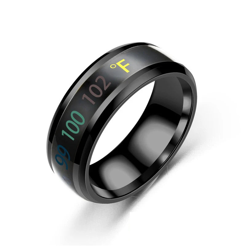 Multifunctional stainless steel smart ring, waterproof jewelry 