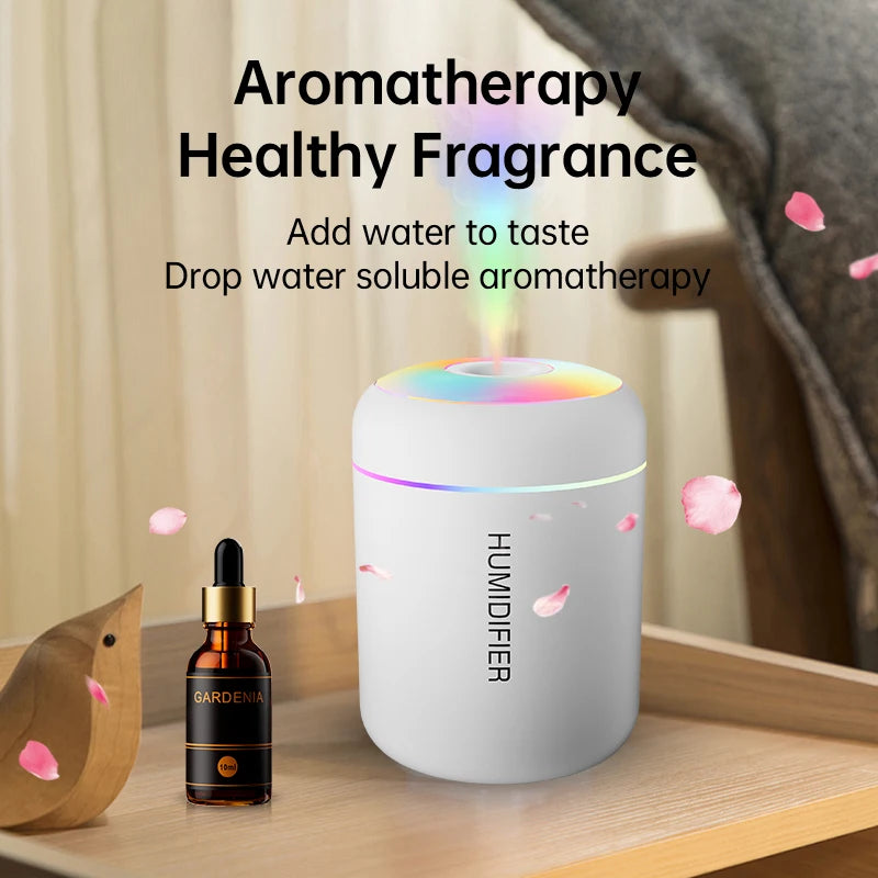 Mini USB Air Humidifier Electric Aroma Diffuser Essential Oil Purifier
