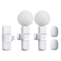SNZIYAG K10 Wireless Lavalier Portable Audio Video Recording Microphone.