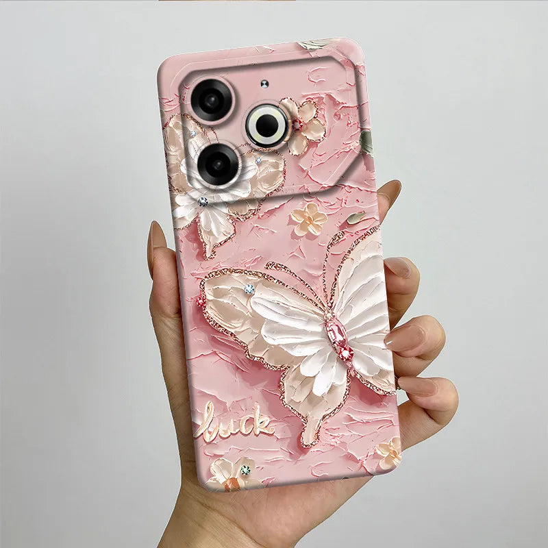 Soft TPU Silicone Protective Case for Tecno Pova 6 Neo POVA6NEO