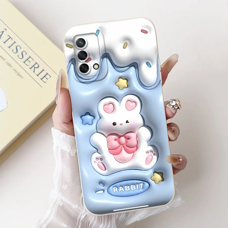 Soft TPU Phone Case with Pattern for Oppo A74 4G, Oppo Reno6 Lite, OppoA74, OppoA95