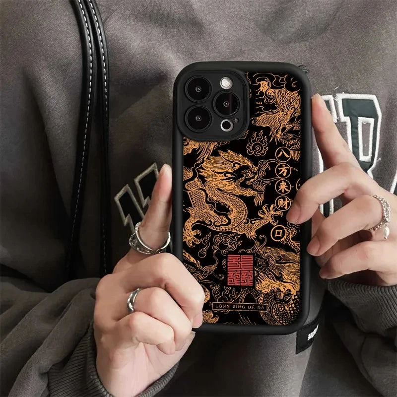 East Dragon Luxury Soft Phone Case