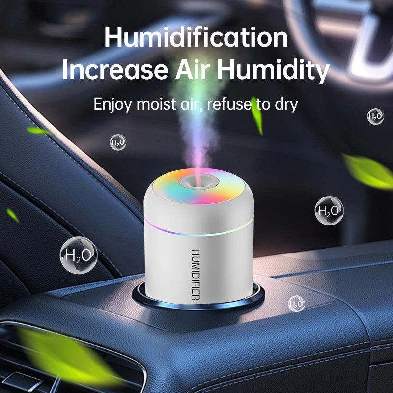 Mini USB Air Humidifier Electric Aroma Diffuser Essential Oil Purifier
