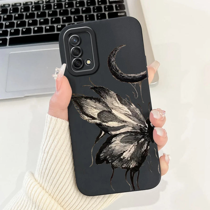 Soft TPU Phone Case with Pattern for Oppo A74 4G, Oppo Reno6 Lite, OppoA74, OppoA95