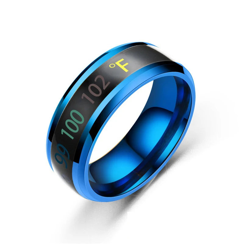 Multifunctional stainless steel smart ring, waterproof jewelry 