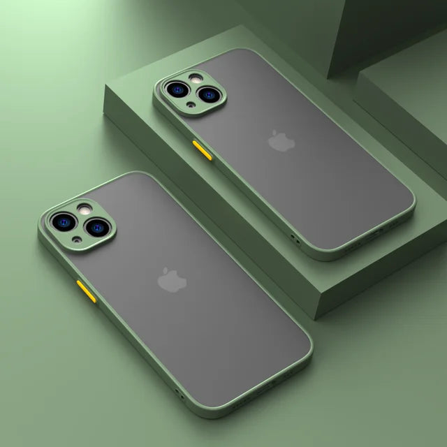 Clear Protective Case for iPhone 13, 14, 15 Plus and 13mini for iPhone 15, 15 Pro Max