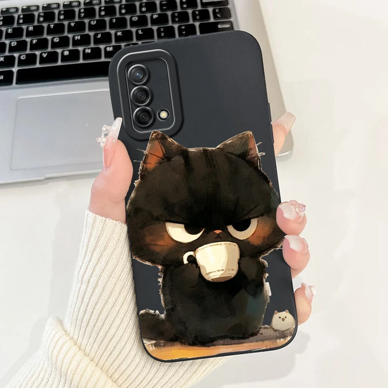 Soft TPU Phone Case with Pattern for Oppo A74 4G, Oppo Reno6 Lite, OppoA74, OppoA95