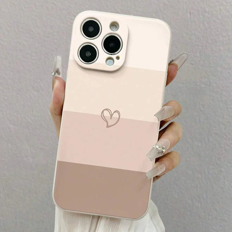 Phone Case for iPhone 17 Air 16 15 14 11 Pro Max 16E 12 13 Pro 7 8 15 16 Plus SE2,
