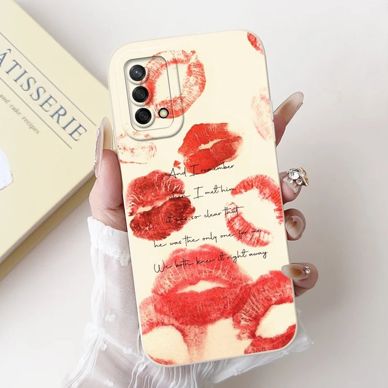 Soft TPU Phone Case with Pattern for Oppo A74 4G, Oppo Reno6 Lite, OppoA74, OppoA95