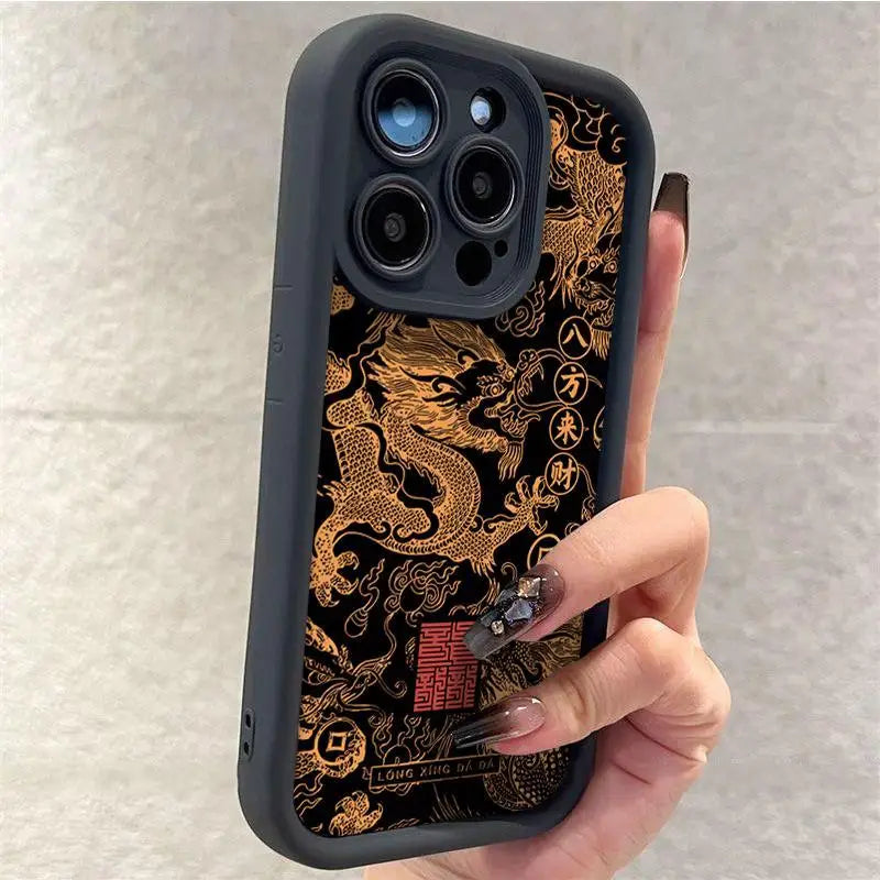 East Dragon Luxury Soft Phone Case