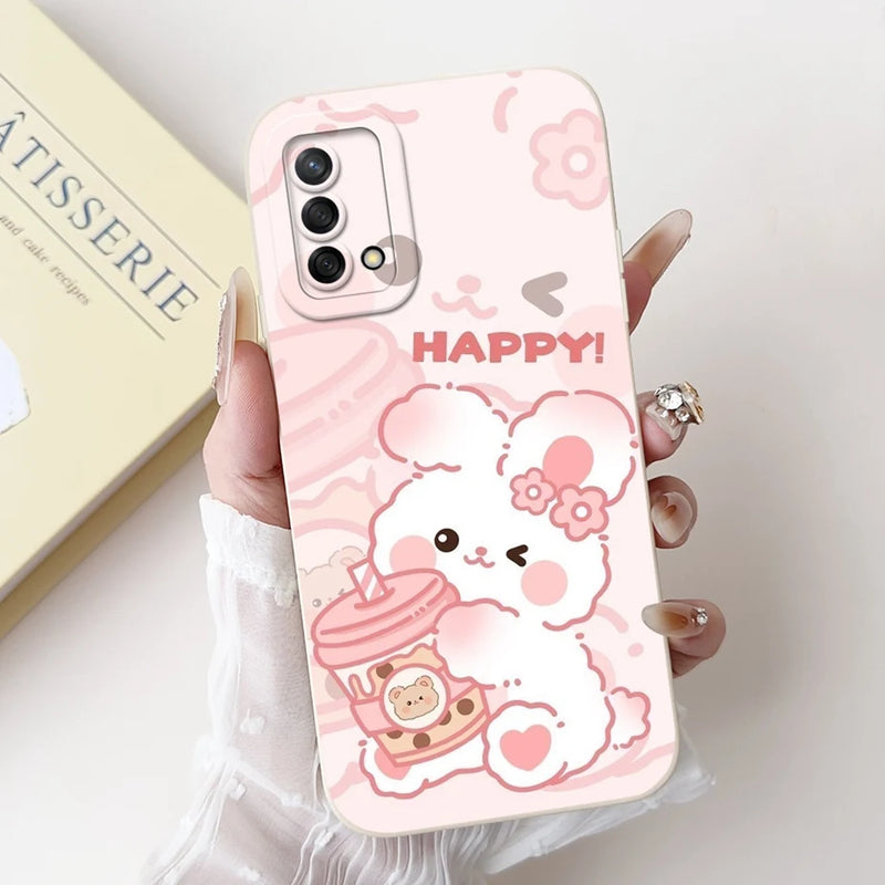 Soft TPU Phone Case with Pattern for Oppo A74 4G, Oppo Reno6 Lite, OppoA74, OppoA95