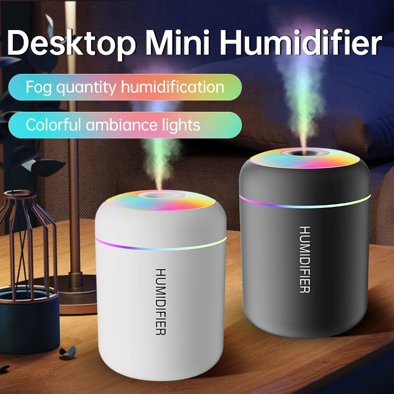 Mini USB Air Humidifier Electric Aroma Diffuser Essential Oil Purifier